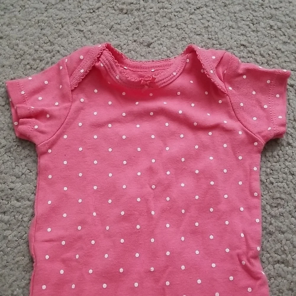 Carter's Baby Girl's Polkadot Onesie